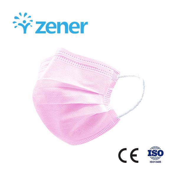 Disposable Medical Face Mask - pink